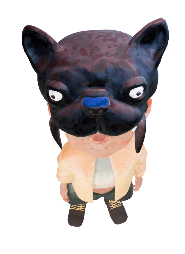 Render finale del personaggio